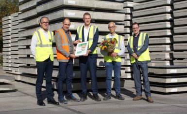CSC-goud voor betonfabriek B.V. De Meteoor