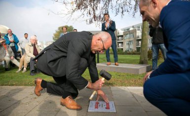 tegels gemaakt met gerecycled restafval