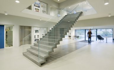 Ultraslanke trap geproduceerd