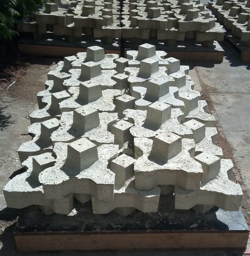 Productie XStream blokken in volle gang